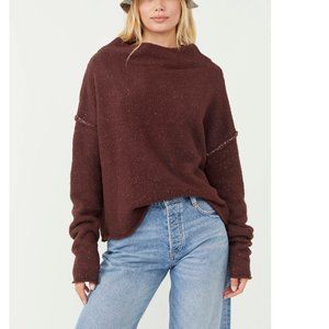 NWT Free People San Vincente Pullover / Birch Bark